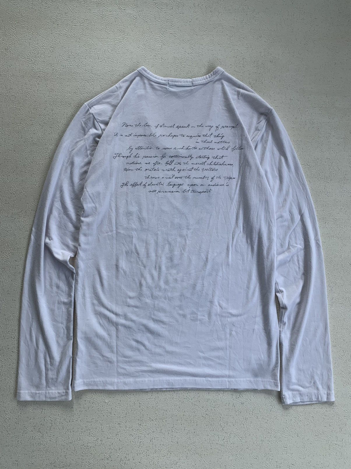 Japanese Brand 2000’s Japanese archive poem Skull ifsixwasnine lgb style Size US L / EU 52-54 / 3 - 15 Thumbnail