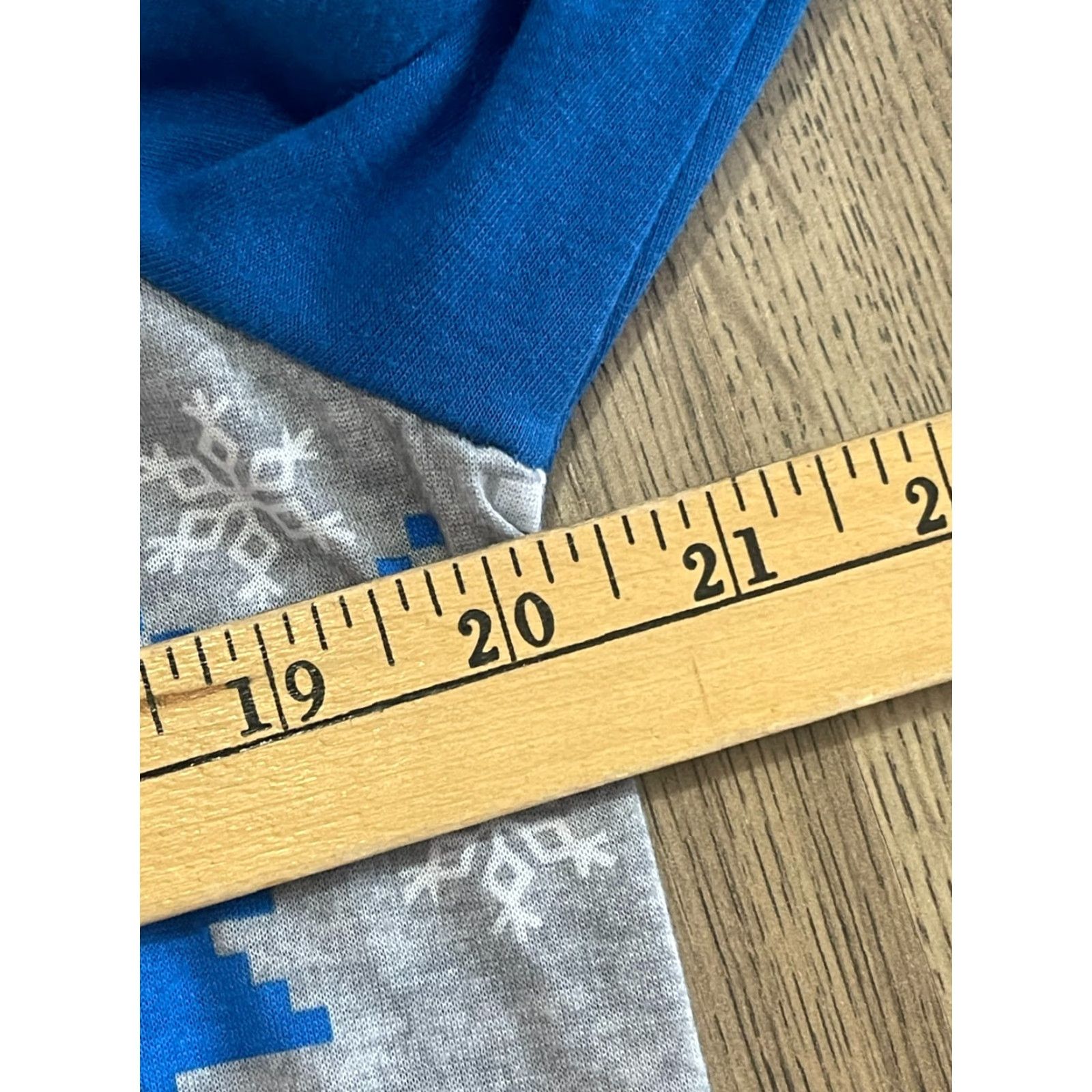 Vintage Frosty the Snowman Shirt Womens Large Blue Gray Long Sleeve Snow Man T-Shirt Christmas Casual Mens? Size L / US 10 / IT 46 - 3 Thumbnail
