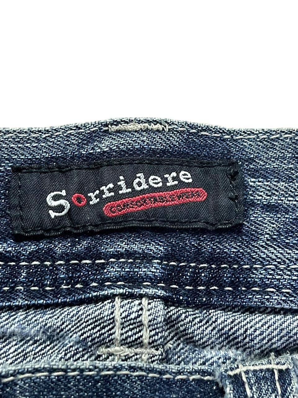 Japanese Brand Distressed Sorridere Flare Skull Denim Size US 34 / EU 50 - 12 Thumbnail