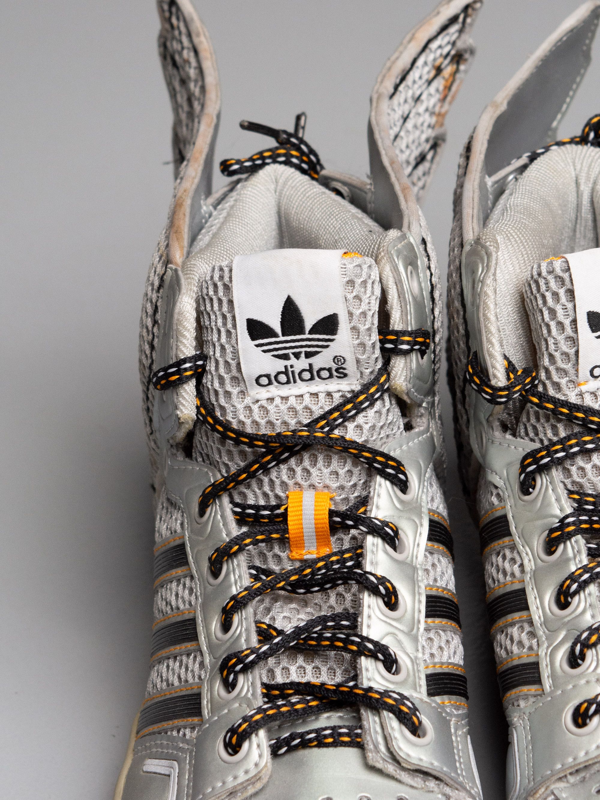 Adidas × Jeremy Scott adidas X Jeremy Scott AW12 JS Wings "Mesh" Metallic Silver Size US 5 / EU 37 - 10 Thumbnail