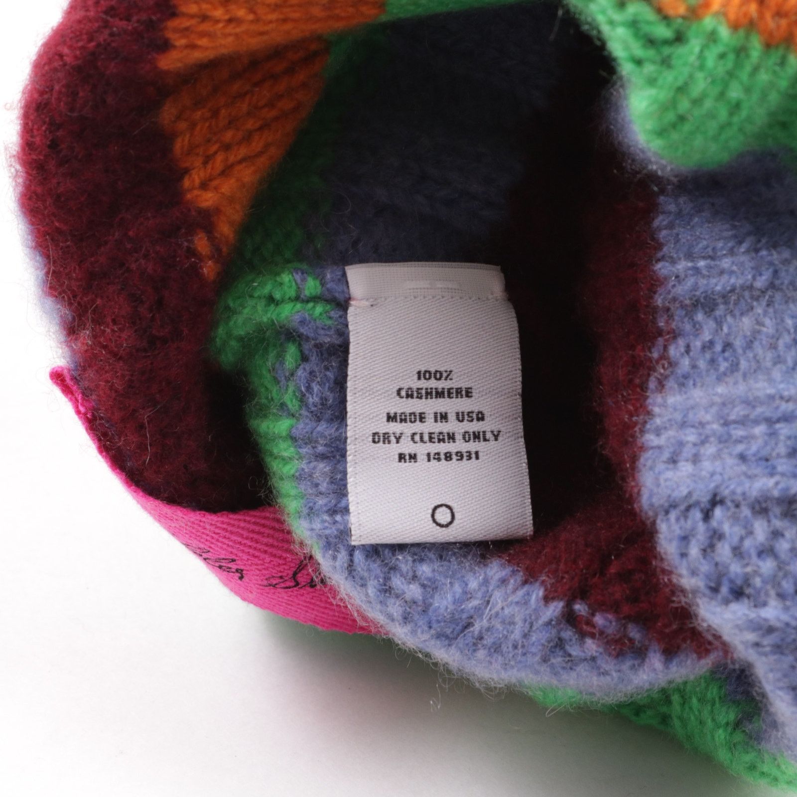 The Elder Statesman The Elder Statesman Cashmere Stripe Short Bunny Echo Hat Size ONE SIZE - 5 Thumbnail