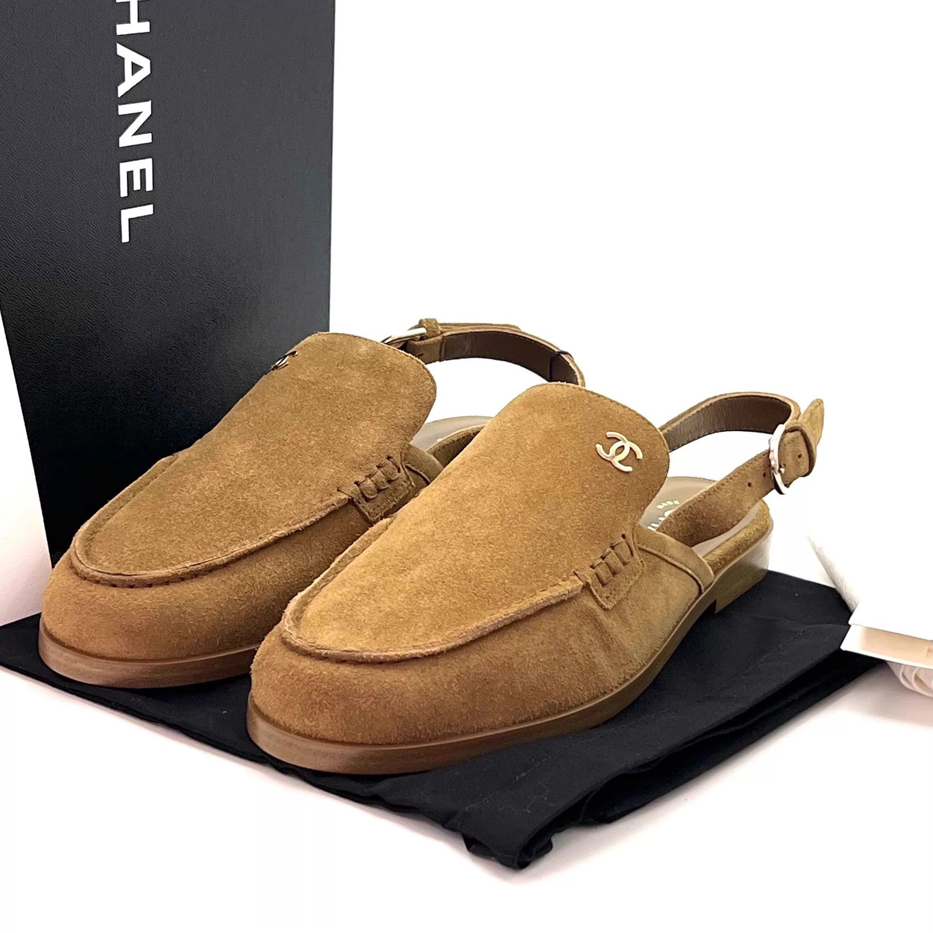 Chanel CHANEL 26P BIRKENSTOCK Sandal 37.5 Size US 7 / IT 37 - 1 Thumbnail