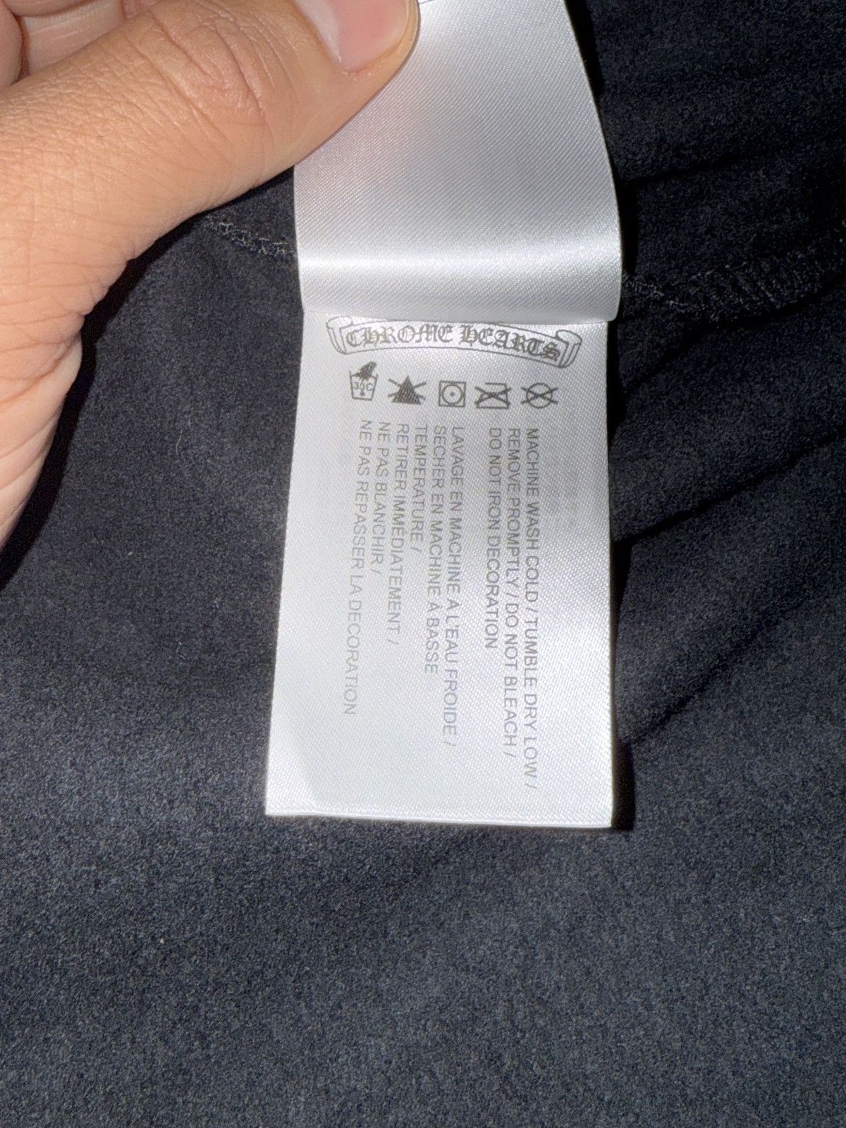 Chrome Hearts Chrome Hearts Silver Glitter Hoodie Size US L / EU 52-54 / 3 - 6 Thumbnail