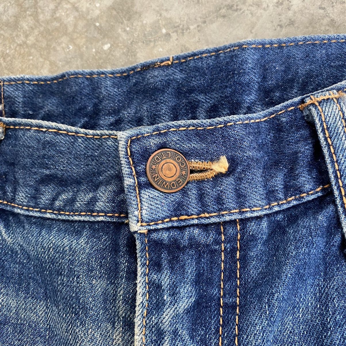 Edwin Size 29x29 Vintage Edwin Faded Honeycomb Denim Jeans Size US 29 - 8 Thumbnail