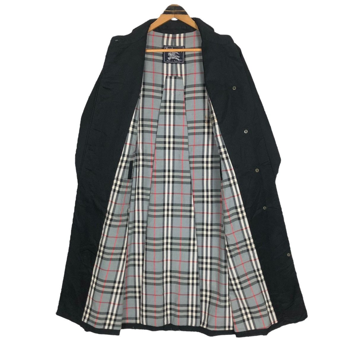 Burberry Vintage 90s Burberrys Car Coat Single Breasted Trench Coat Size M / US 6-8 / IT 42-44 - 11 Thumbnail
