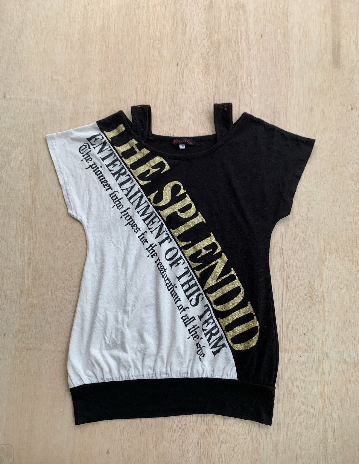 Japanese Brand Y2k The Splendid ifsixwasnine Punk style Tshirt Size L / US 10 / IT 46 - 1 Thumbnail