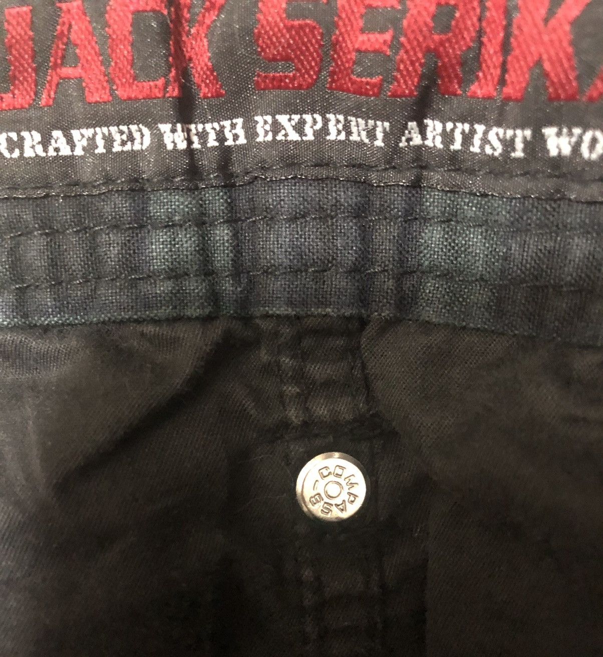 Japanese Brand 🔥 Vintage JACK SERIKA Double Waist Jeans Size US 32 / EU 48 - 14 Thumbnail