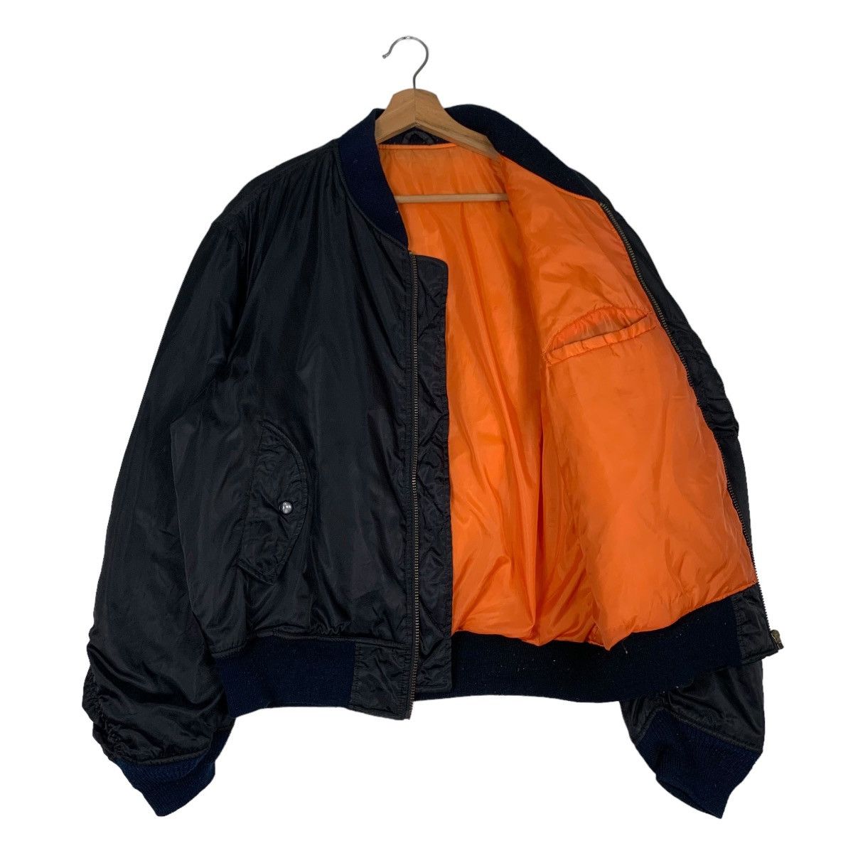 Vintage Vintage Corinth MFG USA Black Bomber Jacket #0902-C40 Size US L / EU 52-54 / 3 - 9 Thumbnail