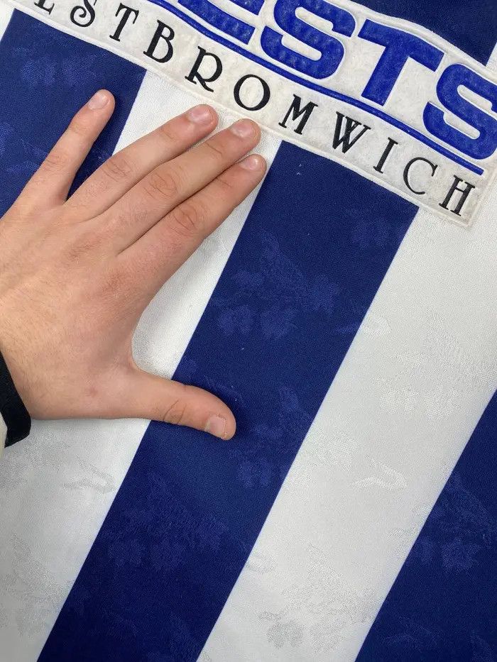 Vintage Vintage West Bromwich Albion 1996 1997 Home Shirt Soccer Size US XL / EU 56 / 4 - 9 Thumbnail