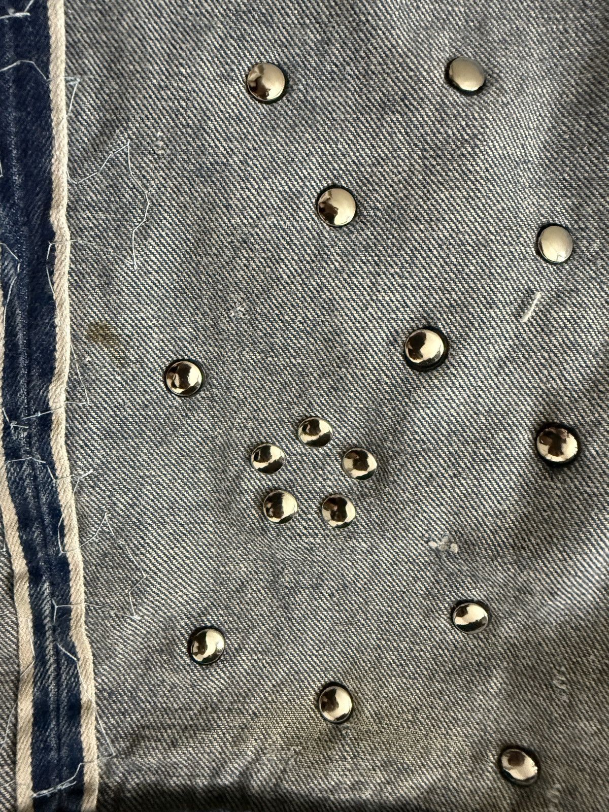 Chrome Hearts Chrome Hearts Canes Exclusive Diamond Crosses Sliver JEANS Size US 36 / EU 52 - 23 Thumbnail