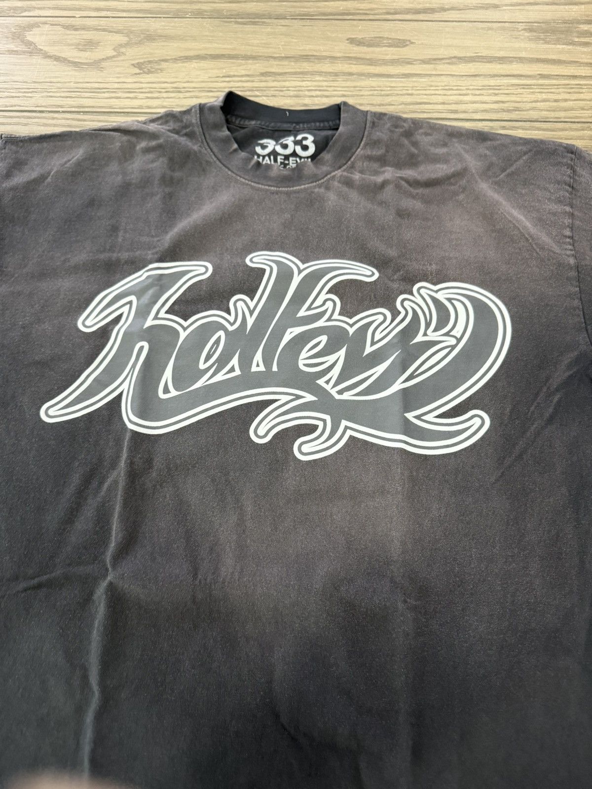 Grailed × Half Evil ⚡️ Half Evil 333 Washed Black EVIL FC Tee Shirt Size 2XL ⚡️ Size US XXL / EU 58 / 5 - 3 Thumbnail