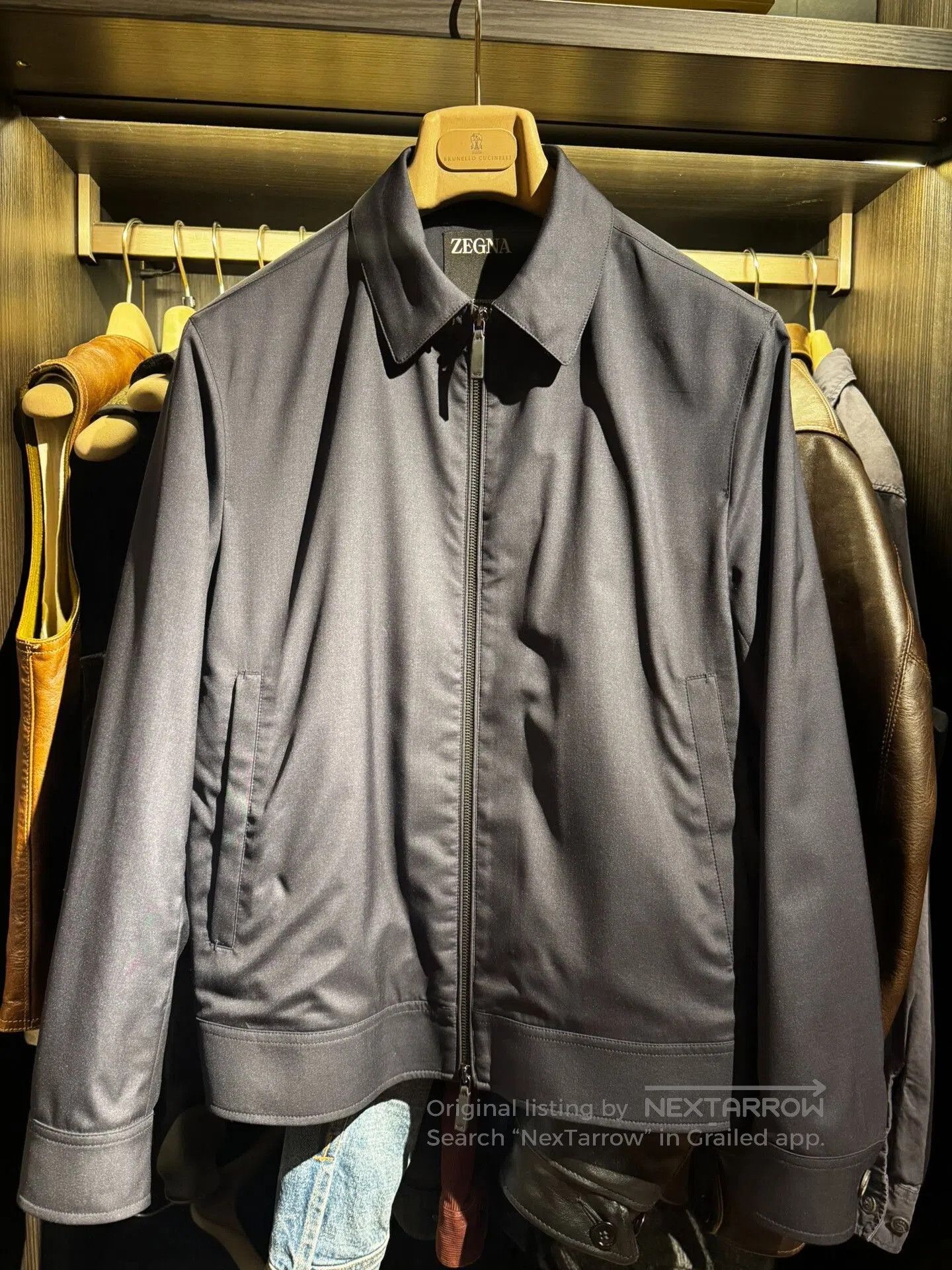 Ermenegildo Zegna Zegna Leggerissimo Short Jacket. Size US S / EU 44-46 / 1 - 1 Thumbnail
