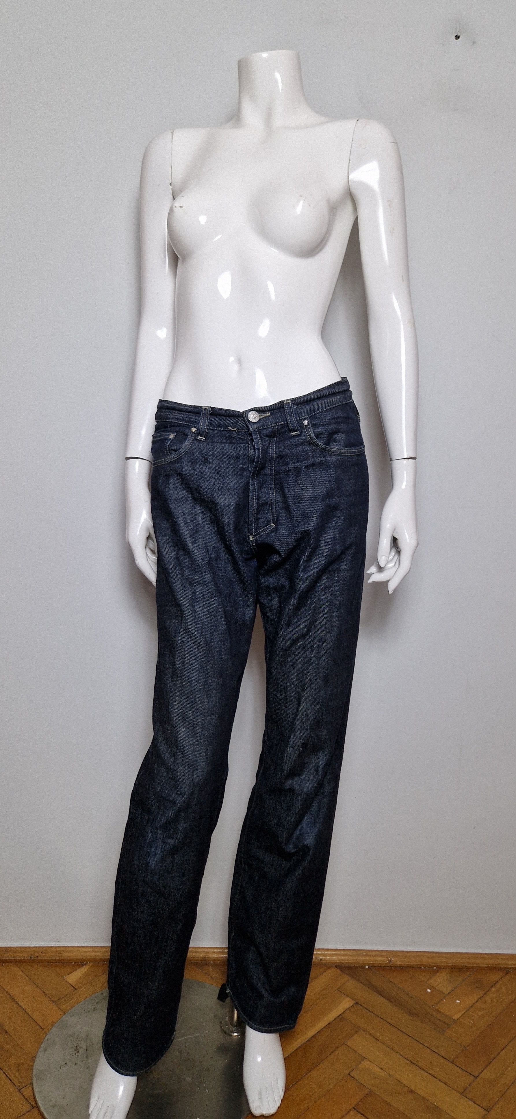 Versace × Vintage Versace Jeans vintage denim pants y2k 2000s Size 26" / US 2 / IT 38 - 1 Thumbnail
