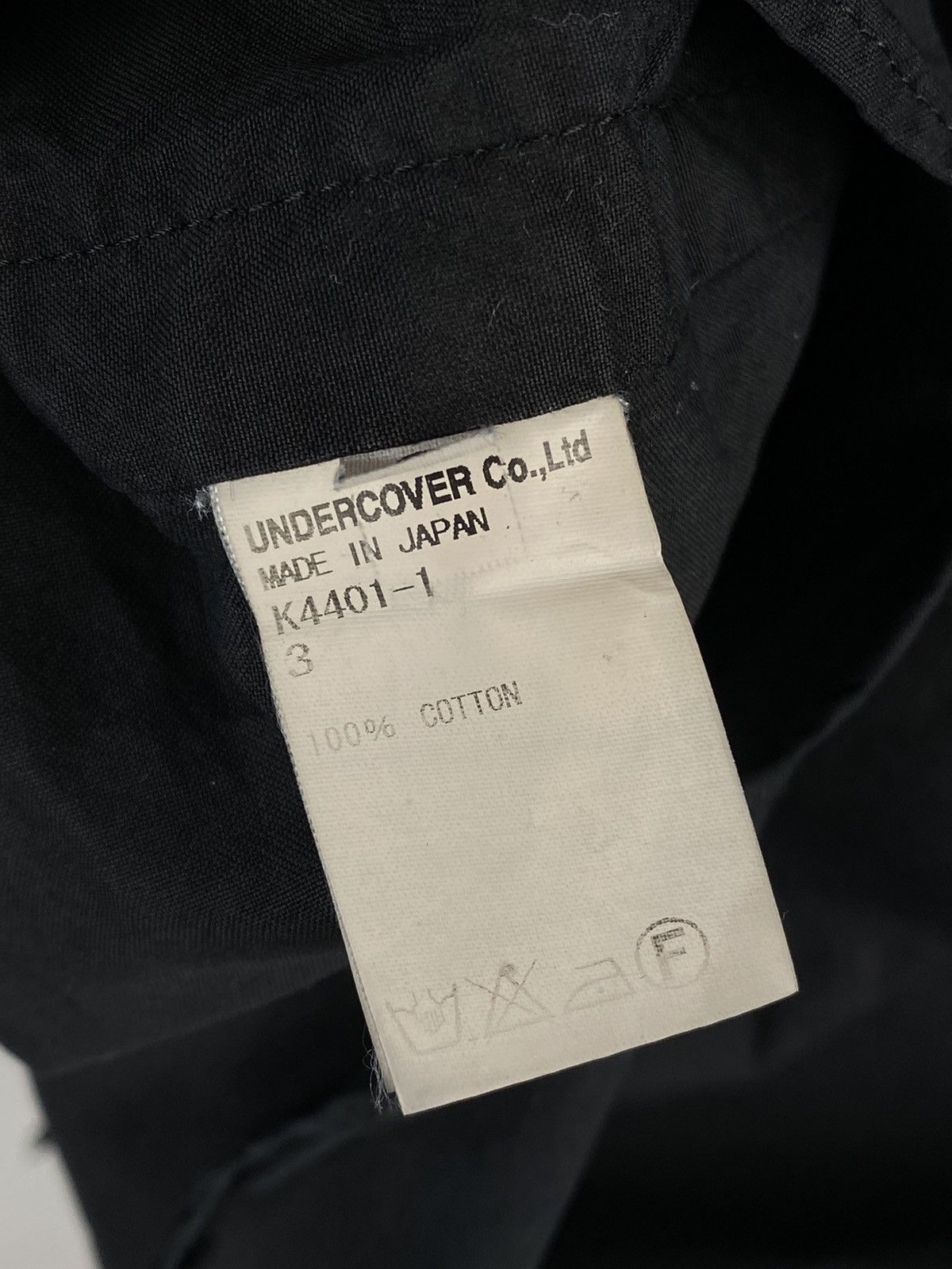 Undercover Undercover black shirt SS13 middle finger Size US S / EU 44-46 / 1 - 11 Thumbnail