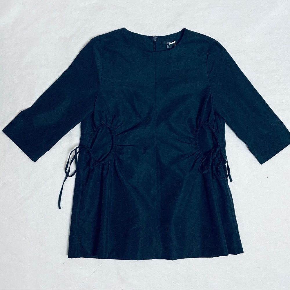 Cos NWT New $99 COS Navy Ring Detail Top Size 2 Size XS / US 0-2 / IT 36-38 - 1 Thumbnail