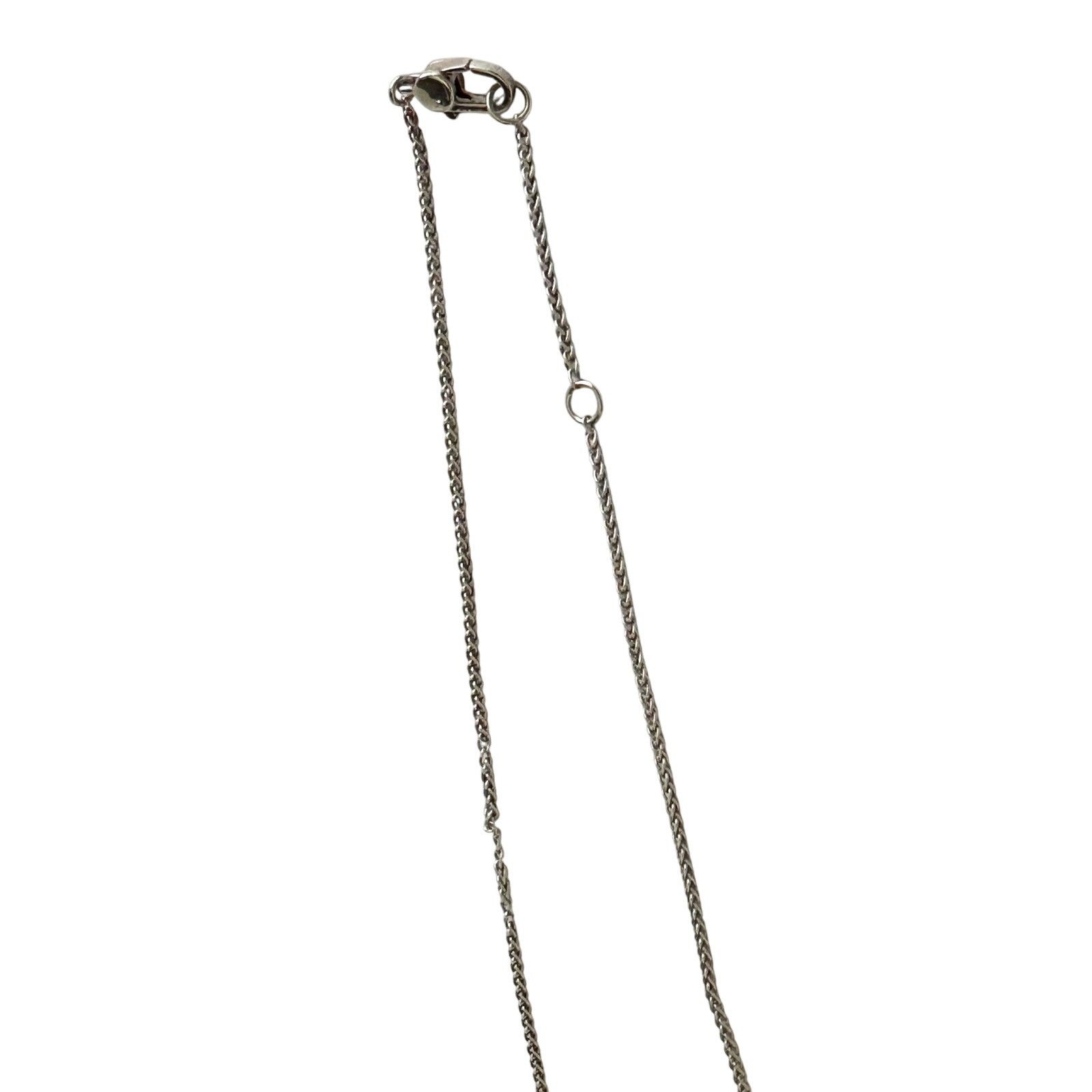 Gucci Gucci Silver G Interlocking Heart Bamboo Necklace Size ONE SIZE - 9 Thumbnail
