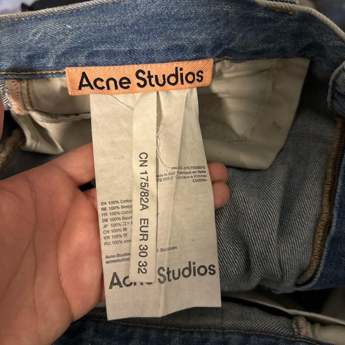 Acne Studios Acne Studios super baggy denim 2023 fit Size US 30 / EU 46 - 5 Thumbnail