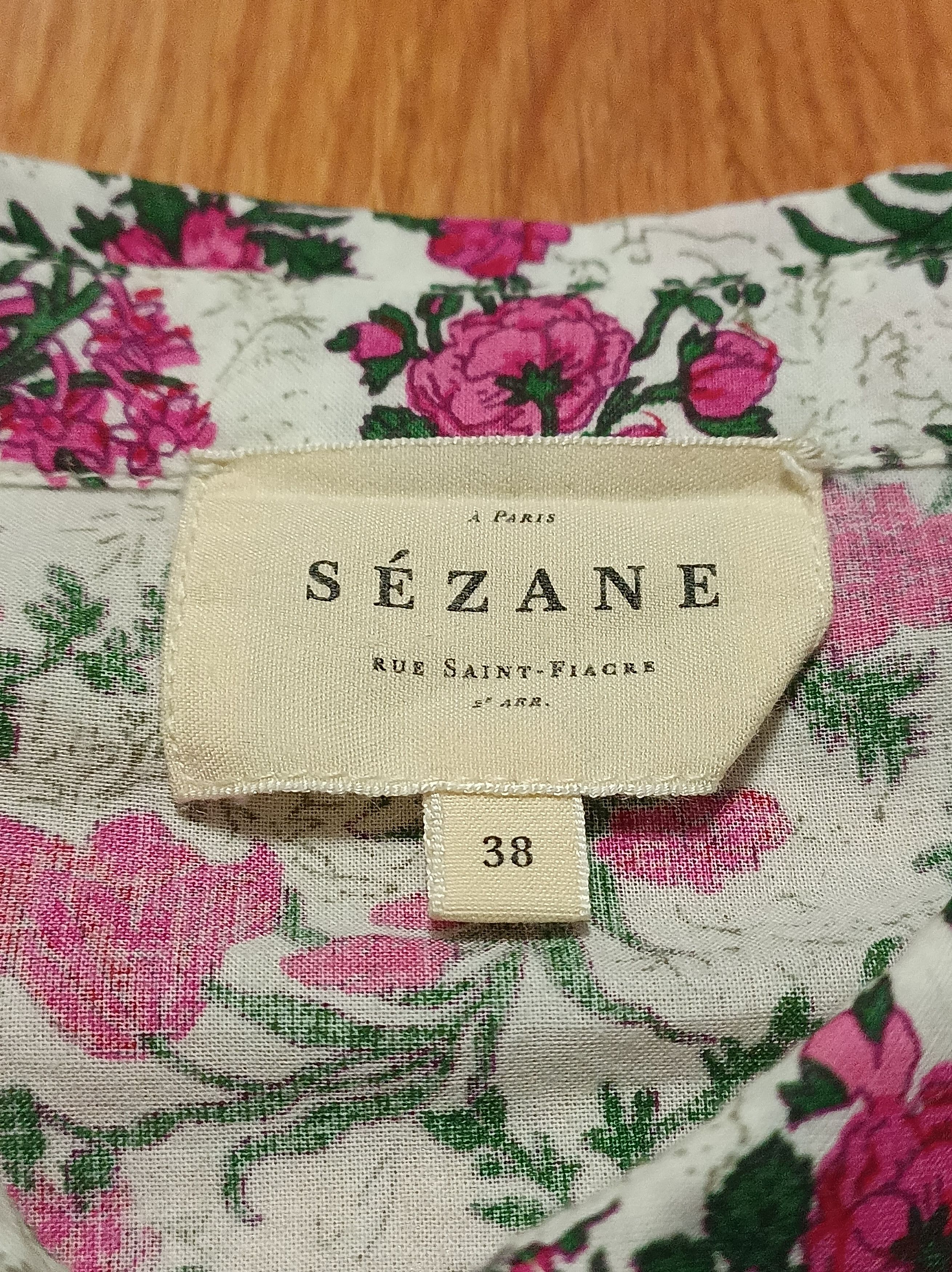 Sezane Sezane Pierro Cotton Shirt Blouse Liberty Rose Print EU 38 Size S / US 4 / IT 40 - 12 Thumbnail