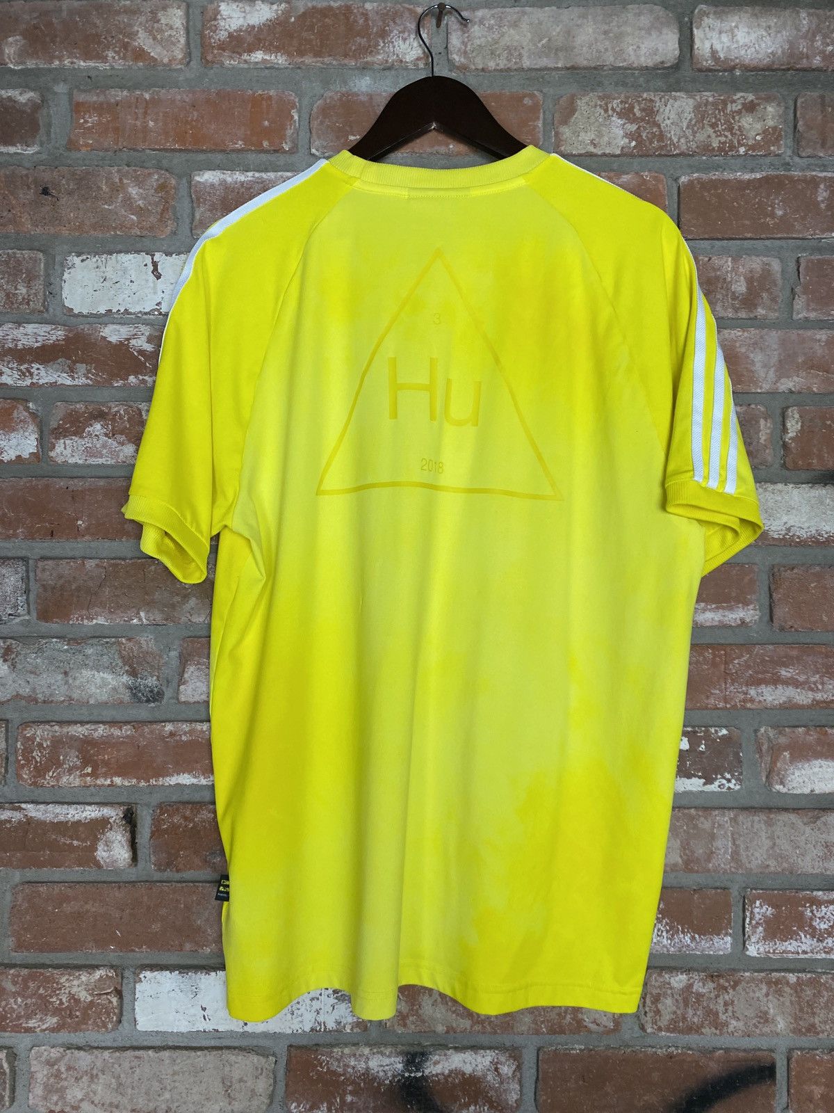 Adidas × Humanrace Adidas Human Race Yellow Jersey Size US L / EU 52-54 / 3 - 4 Thumbnail