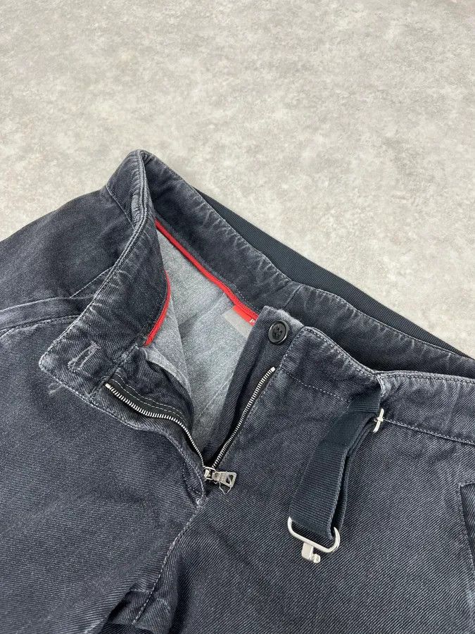 Prada 2000s Prada Dark Grey Cargo Pants Size US 32 / EU 48 - 10 Thumbnail