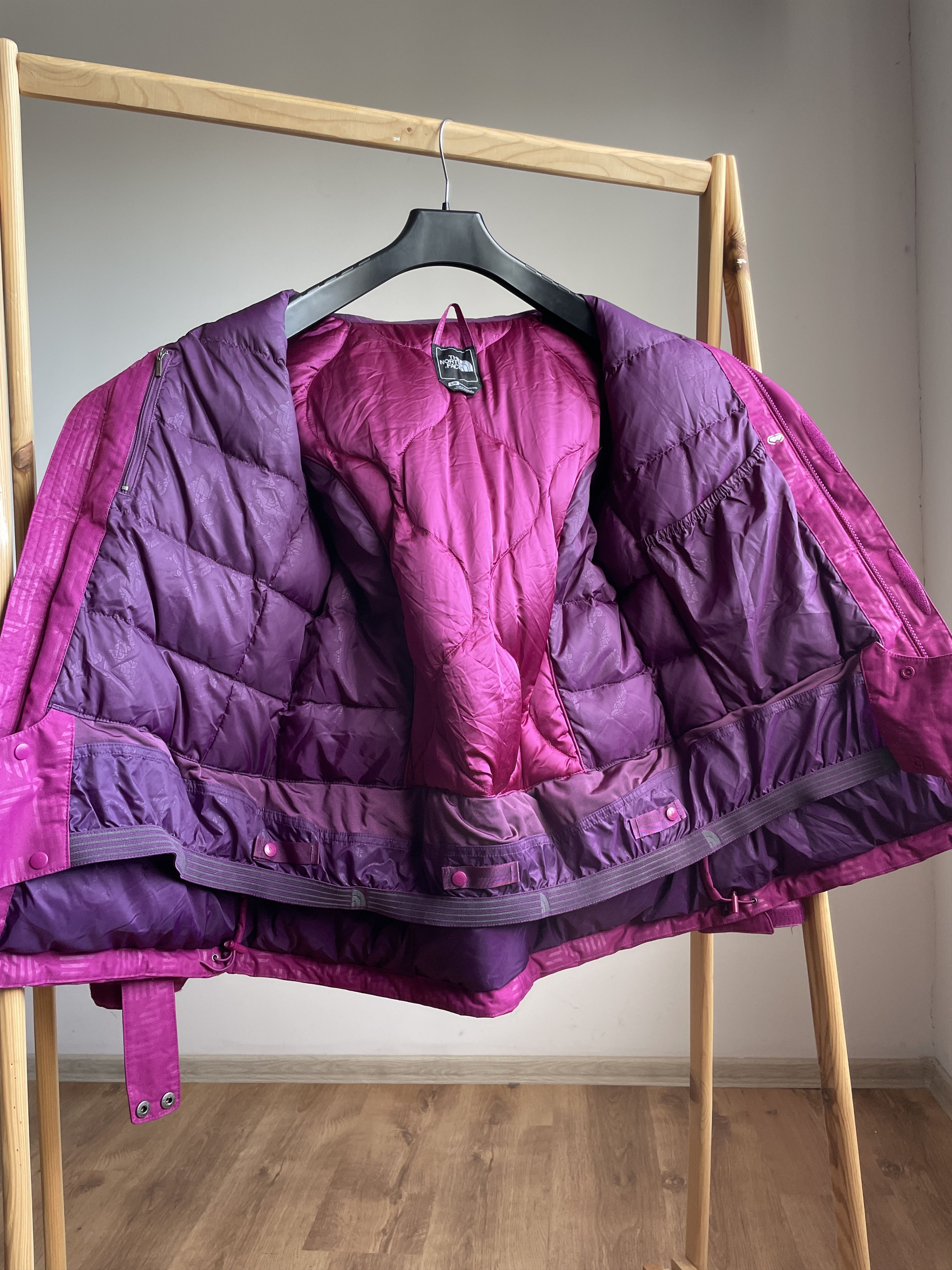 The North Face The North Face Womens Ski Snowboarding Belted Down Jacket Size L / US 10 / IT 46 - 3 Thumbnail