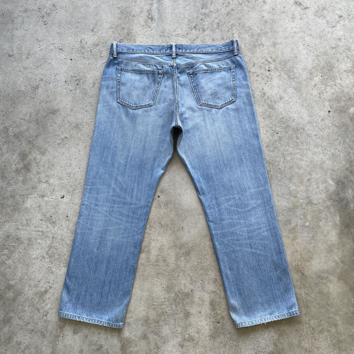 Japanese Brand W39💥 Vintage Japanese Faded Jeans Distressed Denim Pants Size US 39 - 10 Thumbnail