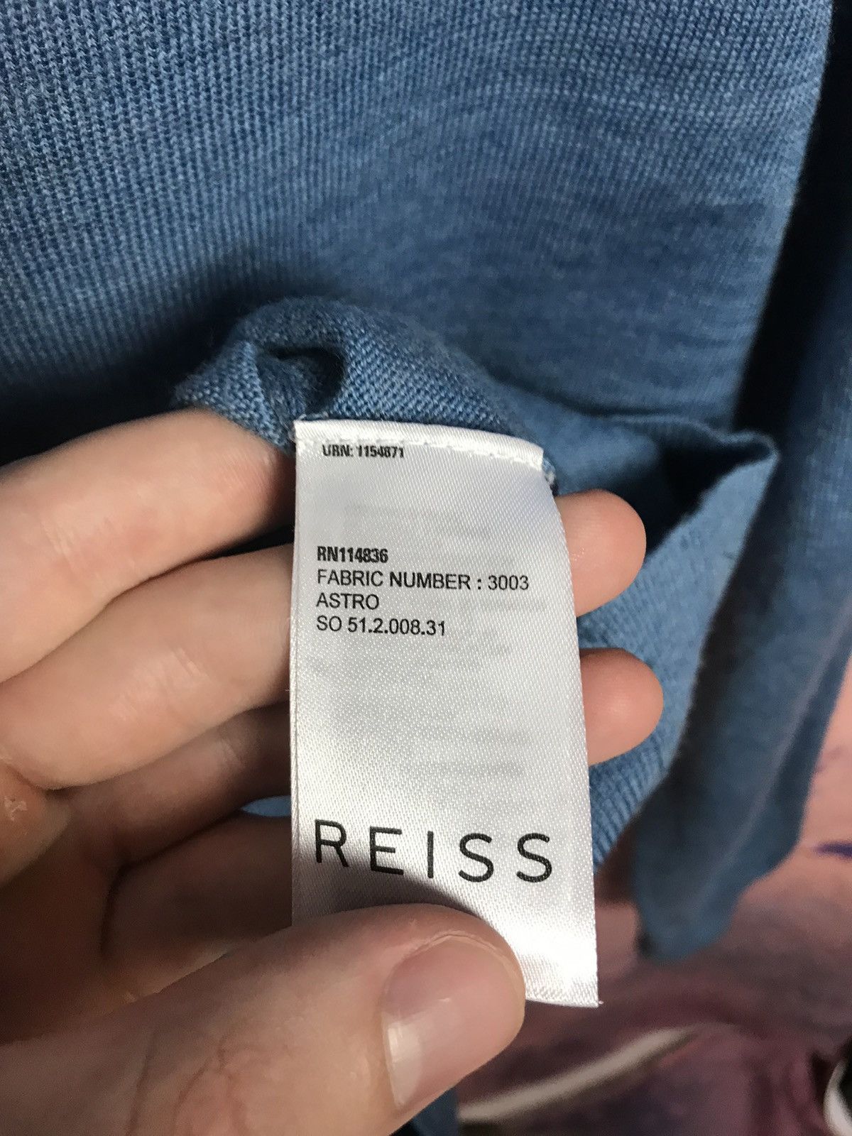 Reiss Reiss luxury streetwear sweater Size US M / EU 48-50 / 2 - 5 Thumbnail