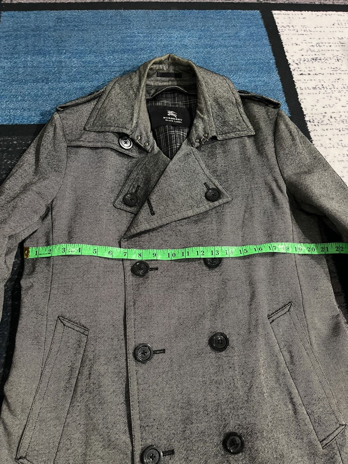 Burberry × Burberry Prorsum Burberry Black Label Trench Coat Size US L / EU 52-54 / 3 - 16 Thumbnail
