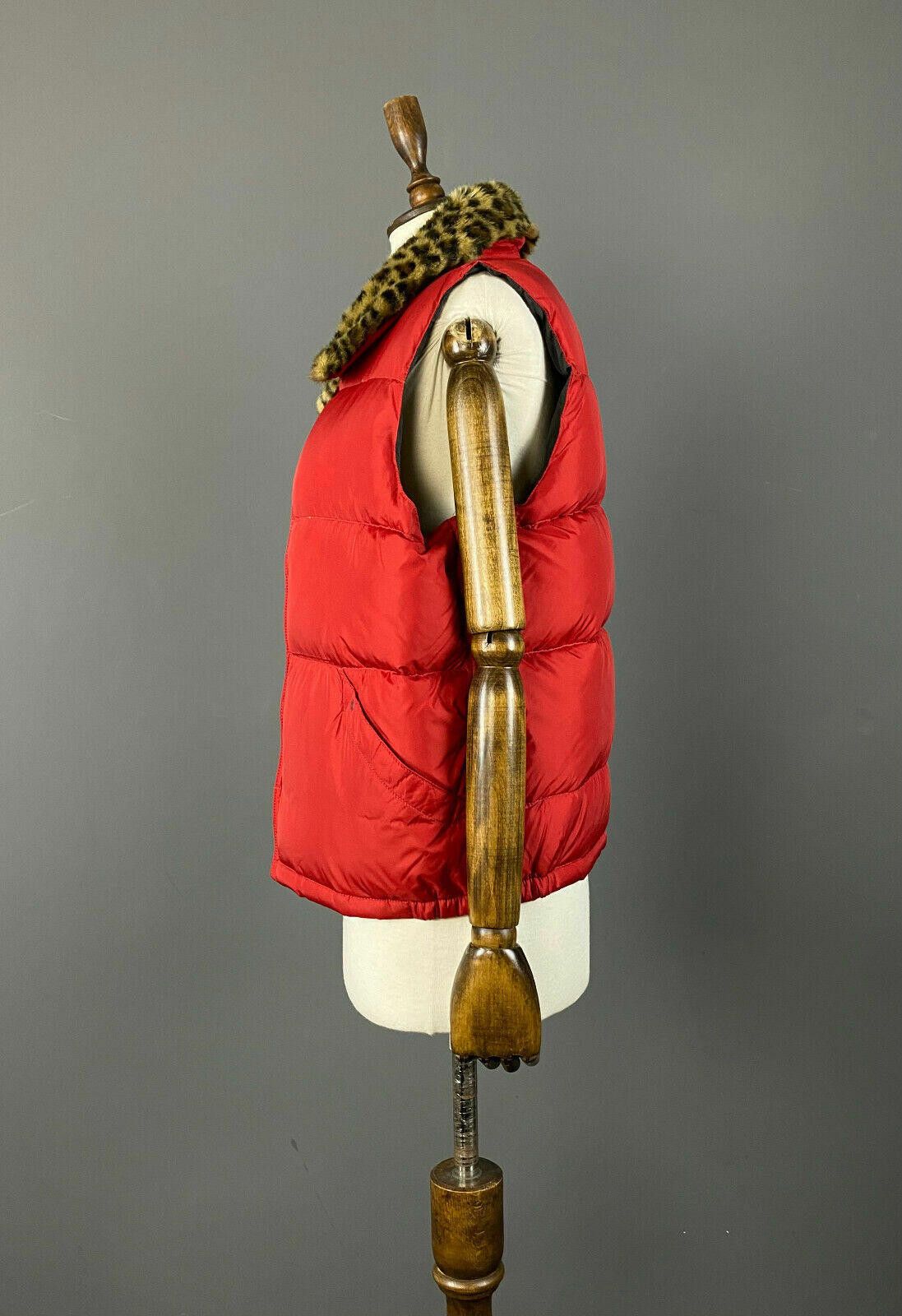 Denim & Supply Ralph Lauren Denim & Supply Ralph Lauren Red Faux Fur Jacket Size XL Size XL / US 12-14 / IT 48-50 - 4 Thumbnail