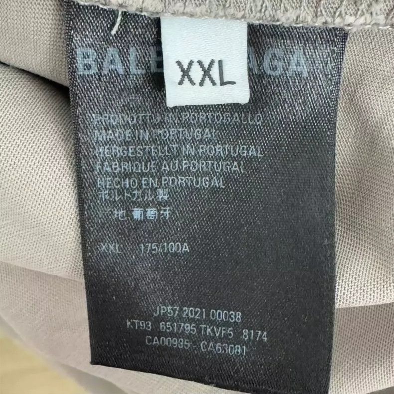 Balenciaga Balenciaga Mosaic destruction letter logo short sleeve Size US XXL / EU 58 / 5 - 4 Thumbnail