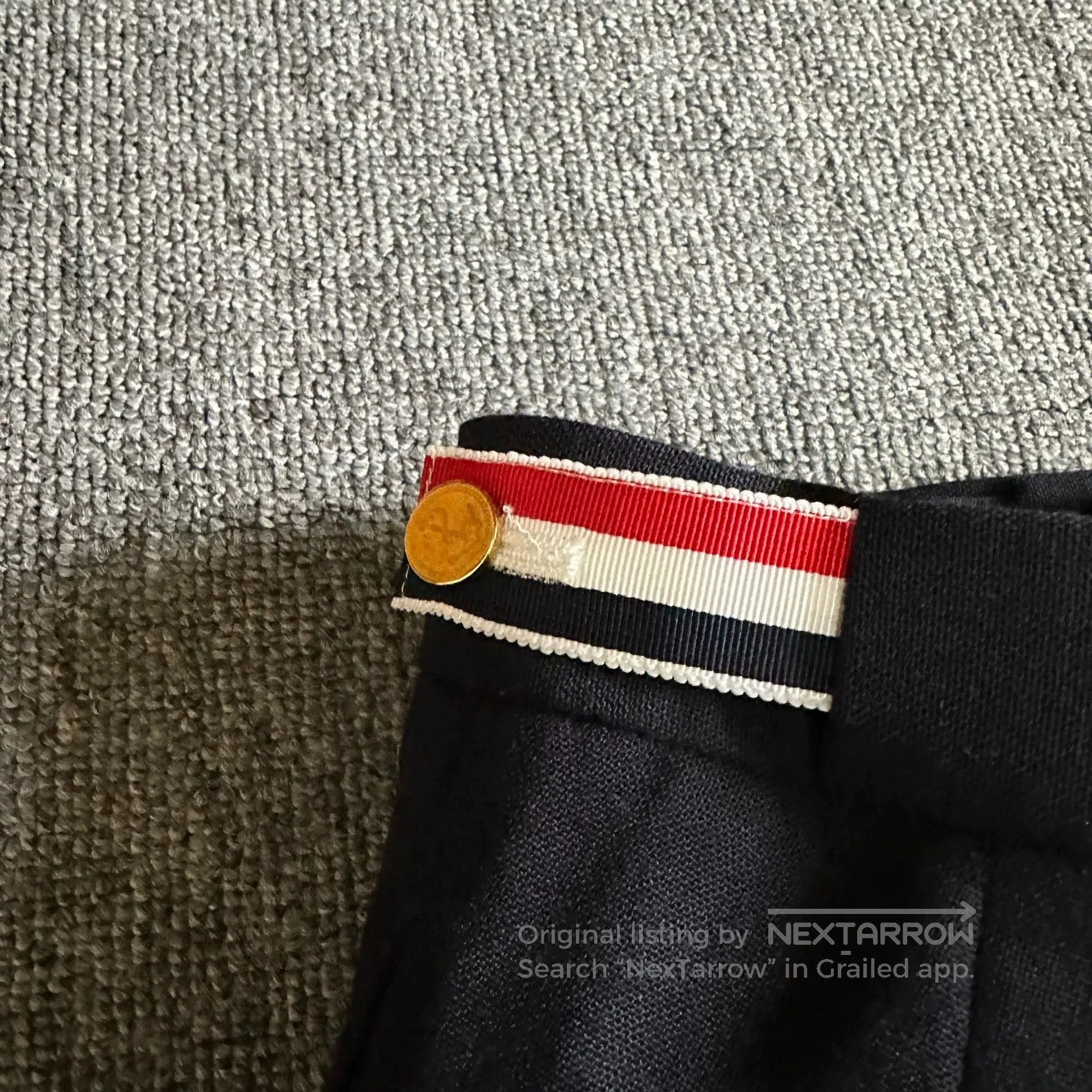 Thom Browne Thom Browne Deep Blue Striped Trousers. Size US 40 / EU 56 - 4 Thumbnail