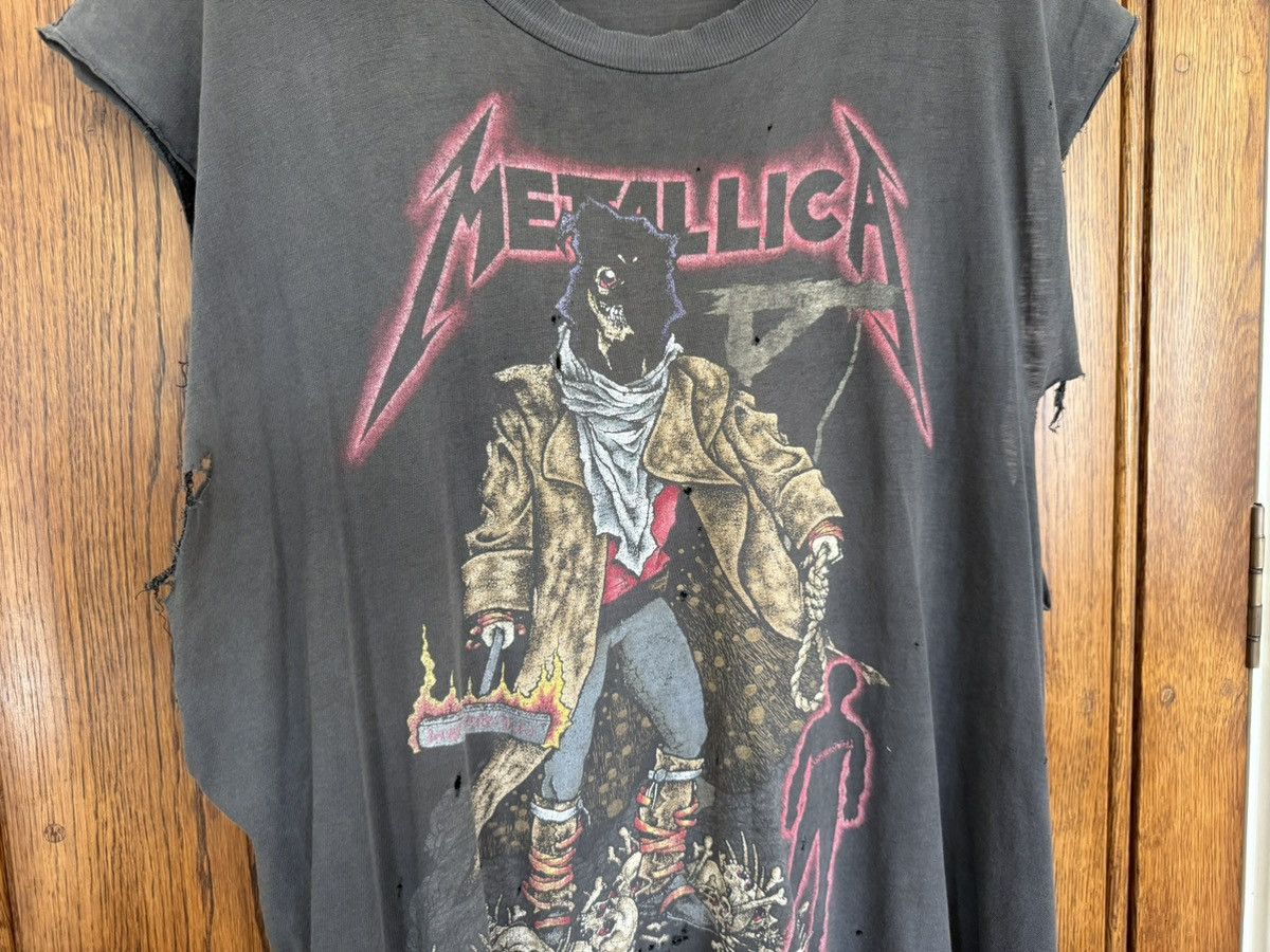 Vintage Metallica The Unforgiven Pushead sleeveless tank cut off 92 Size US XL / EU 56 / 4 - 10 Thumbnail