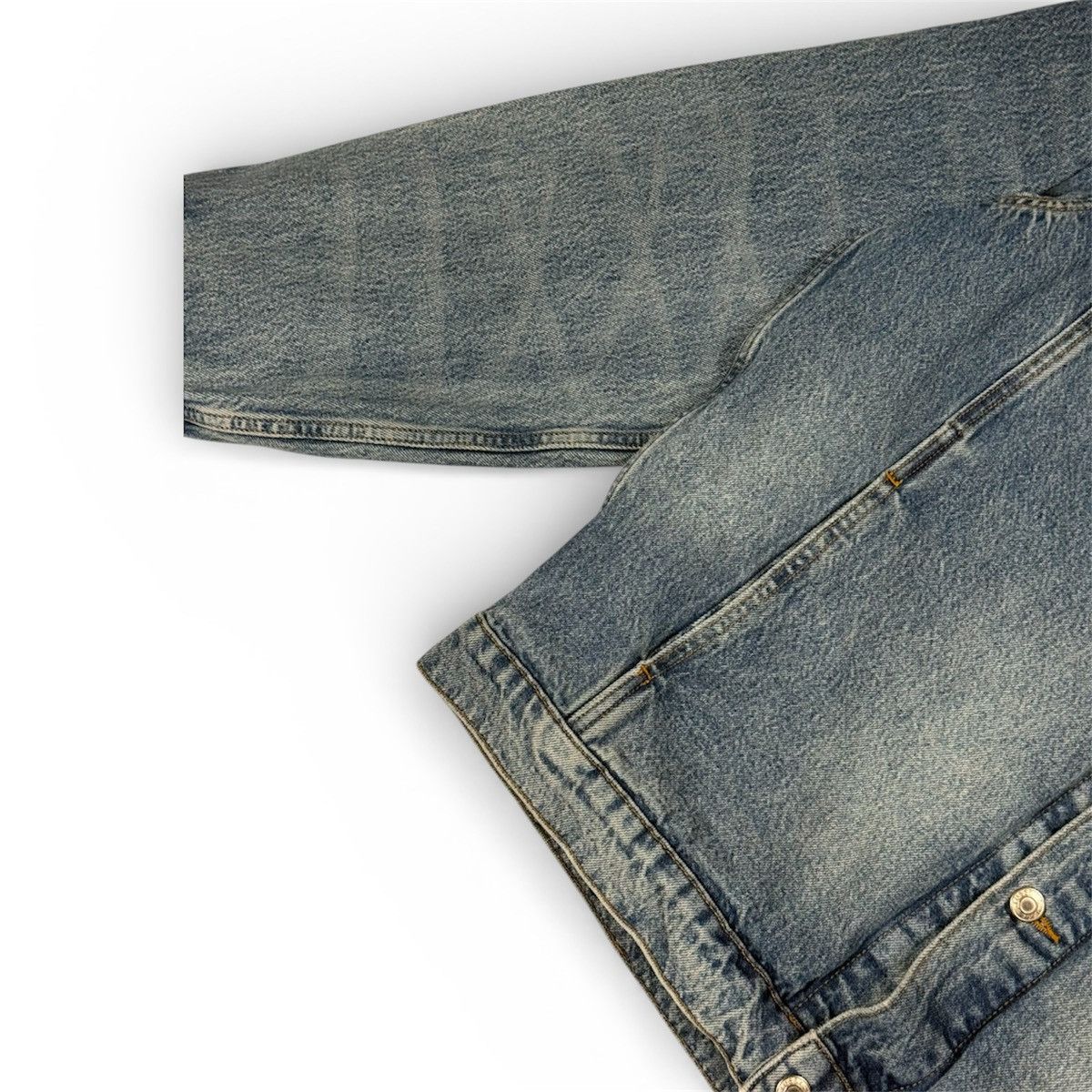 Stussy Stussy Denim Trucker Jacket Blue Size US XXL / EU 58 / 5 - 4 Thumbnail