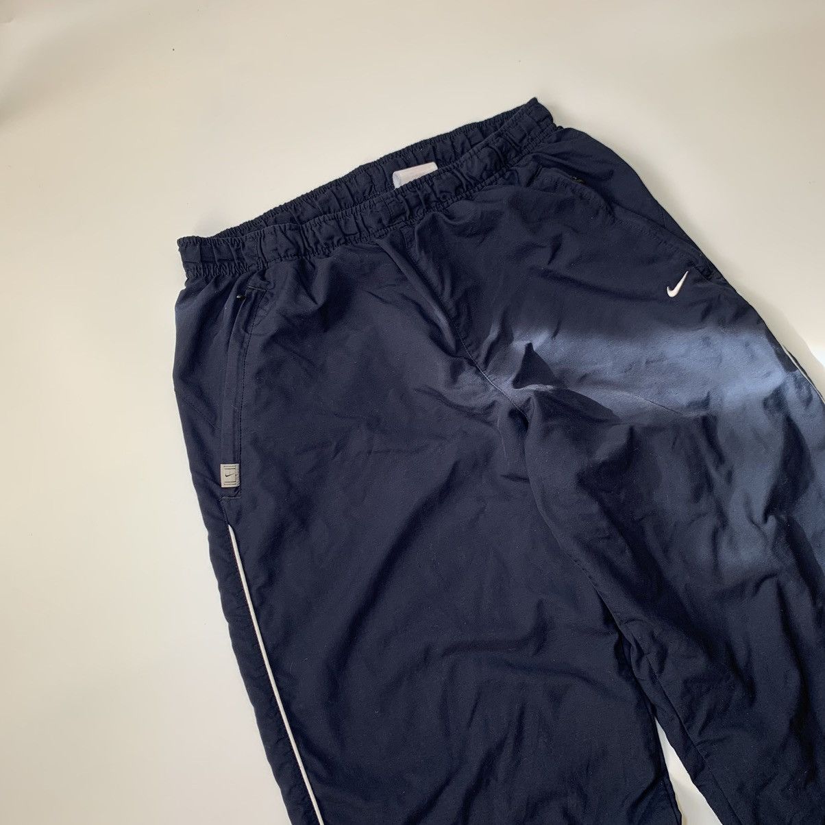 Other Rare Vintage Nylon Pants Nike Small Swoosh Drill Y2K Size US 34 / EU 50 - 2 Thumbnail