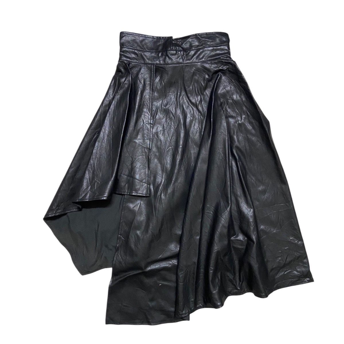 Japanese Brand Reinda Synthetic Leather Skirt Size 26" / US 2 / IT 38 - 1 Thumbnail