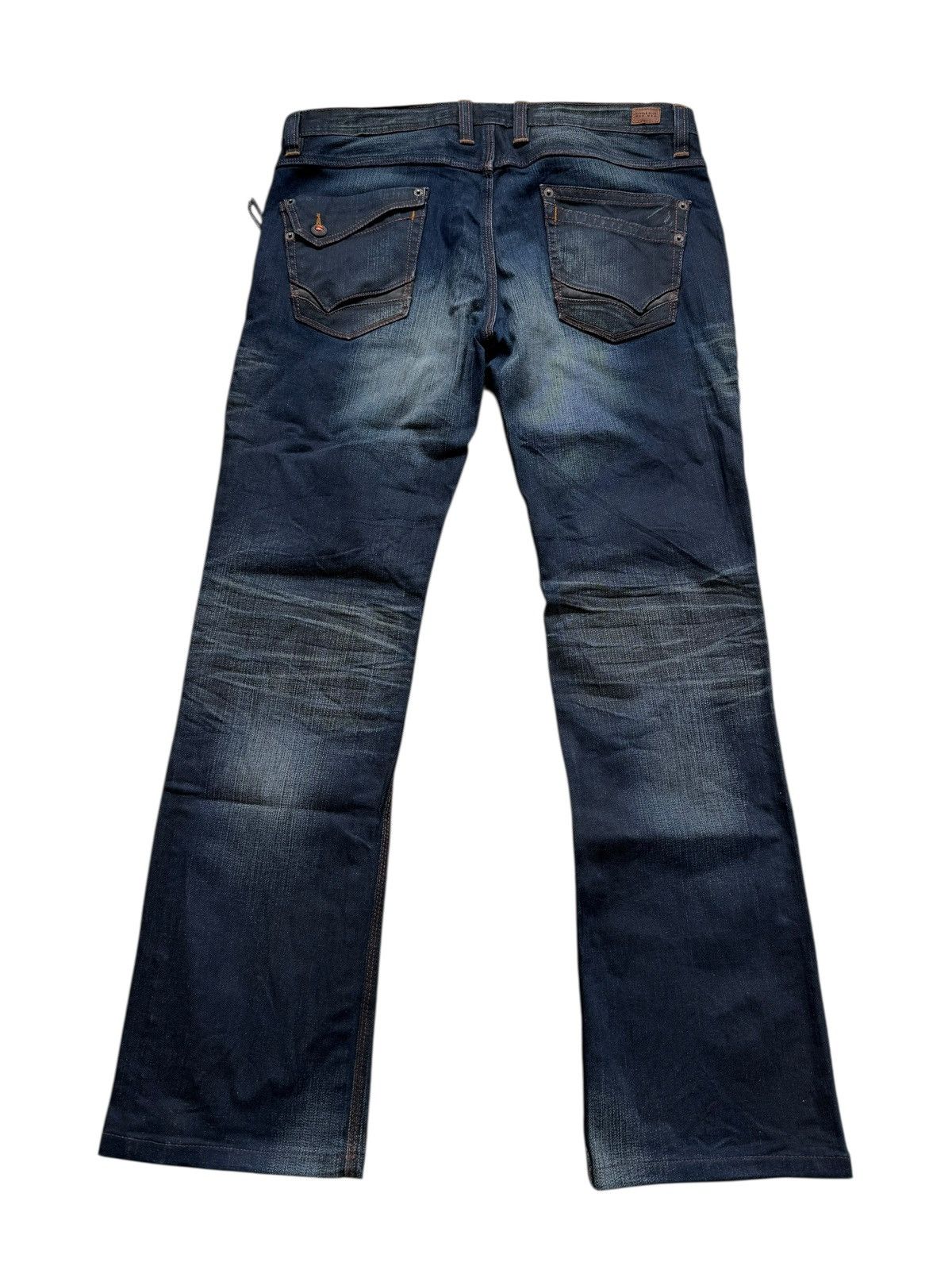 Nicole Club Flared Jeans Sick Nicole Club Claumark Distressed Denim. Size US 35 - 9 Thumbnail