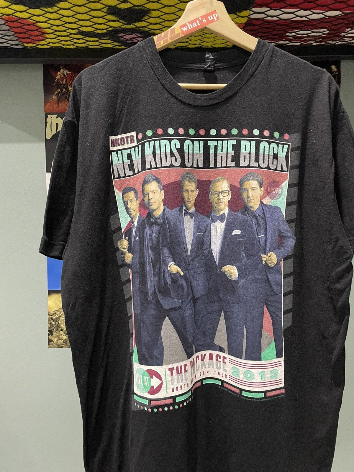 Band Tees × New Kids On The Block × Vintage Vintage Y2K New Kids On The Block Band Tee Size US XL / EU 56 / 4 - 2 Thumbnail