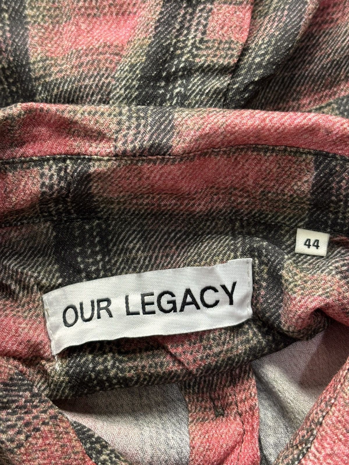 Our Legacy Oversized Flannel Box Shirt Size US S / EU 44-46 / 1 - 8 Thumbnail