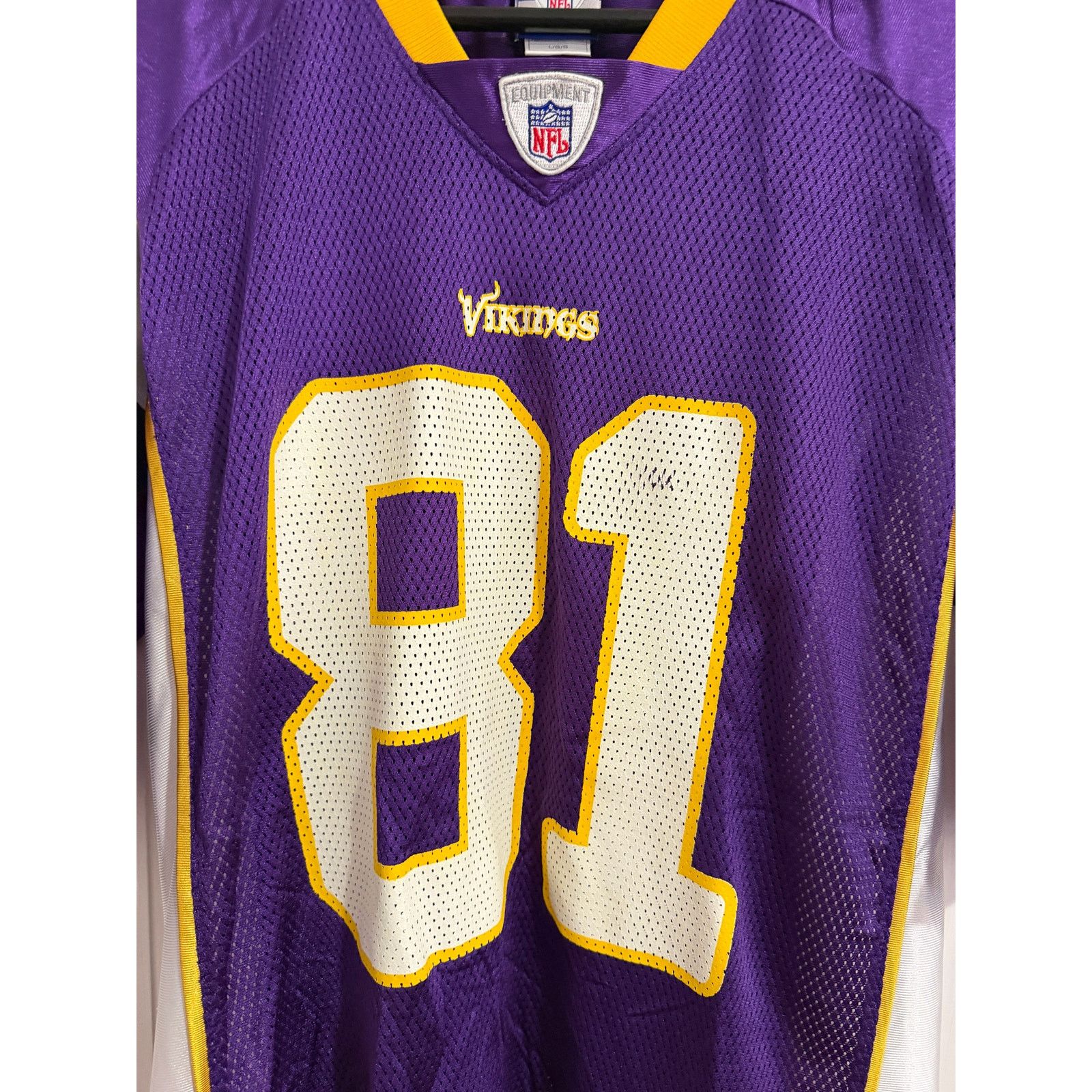 Reebok Throwback Koren Robinson Minnesota Vikings Jersey Size Large Size US L / EU 52-54 / 3 - 3 Thumbnail