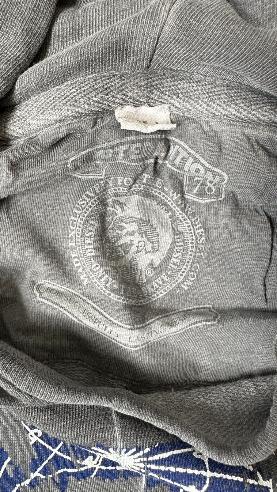 Diesel VINTAGE DIESEL LIMITED EDITION HOODIE Size US L / EU 52-54 / 3 - 7 Thumbnail