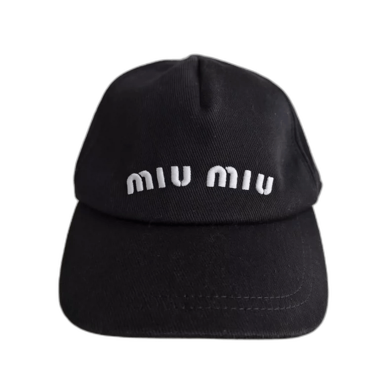 Miu Miu MIU MIU Logo Casual Cotton Cap-yf Size ONE SIZE - 1 Thumbnail