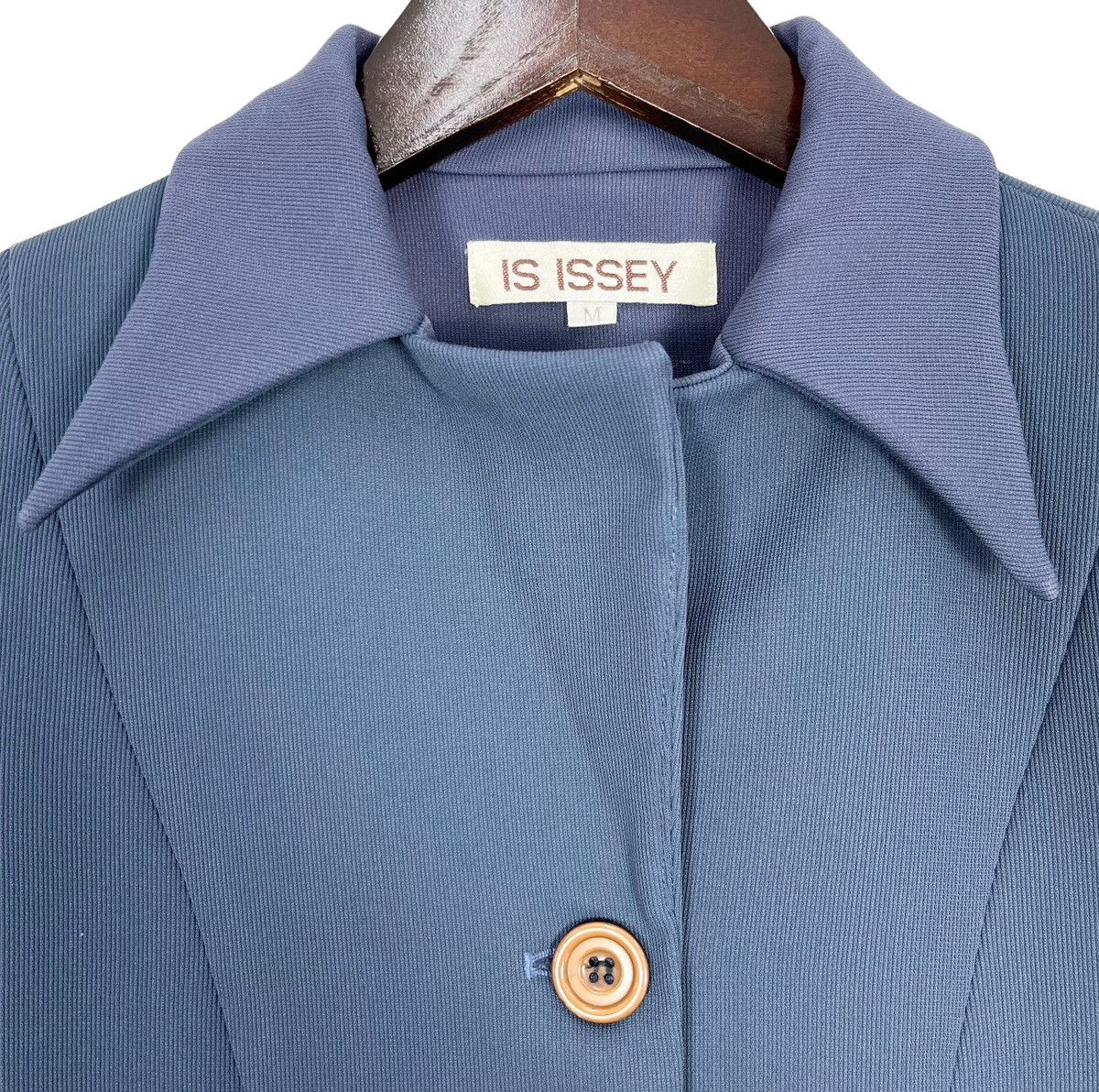 Issey Miyake × Vintage Vintage Issey Miyake Women’s Short Blazer Jacket Size M / US 6-8 / IT 42-44 - 5 Thumbnail