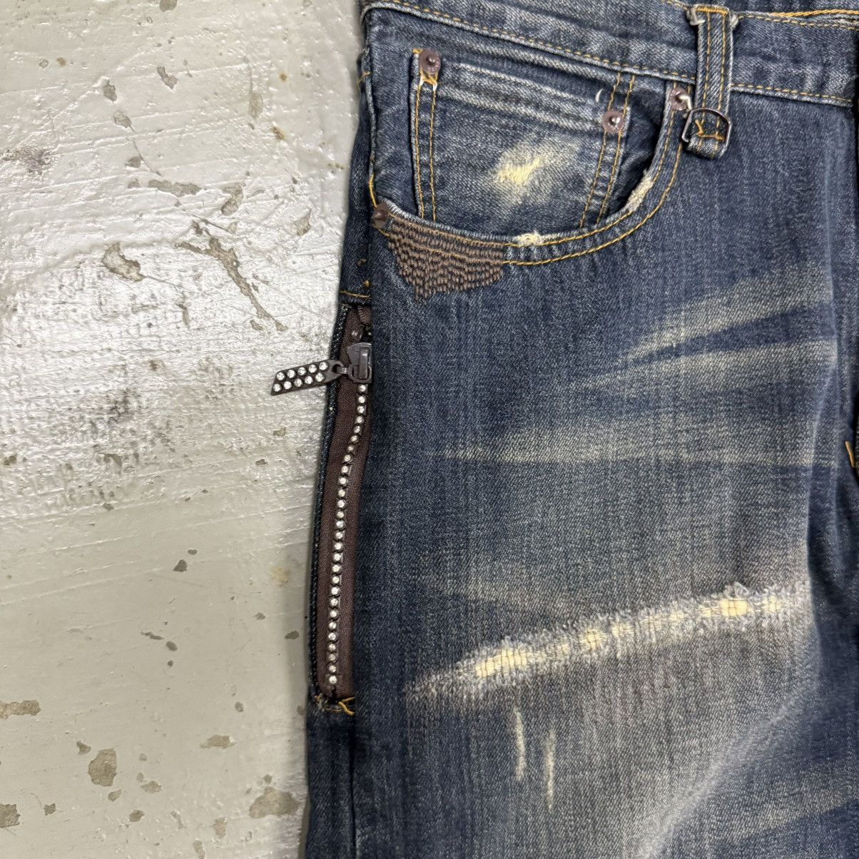 Levi's Vintage Levis Fenom Fragment Design Distressed Denim Size US 32 / EU 48 - 11 Thumbnail