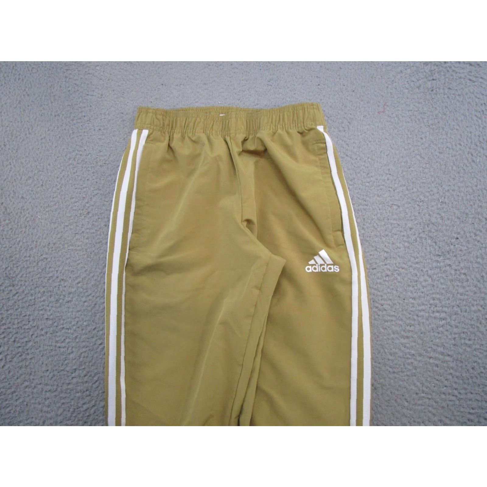 Adidas Adidas Women's Track Pants S 3 Stripe Primegreen Tapered Multicolor Athletic Waist Adjustable Elastic Size 28" / US 6 / IT 42 - 2 Thumbnail