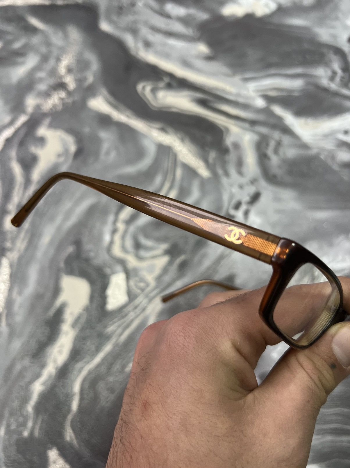 ⭐️ Chanel CC vintage Glasses RARE logo office business core