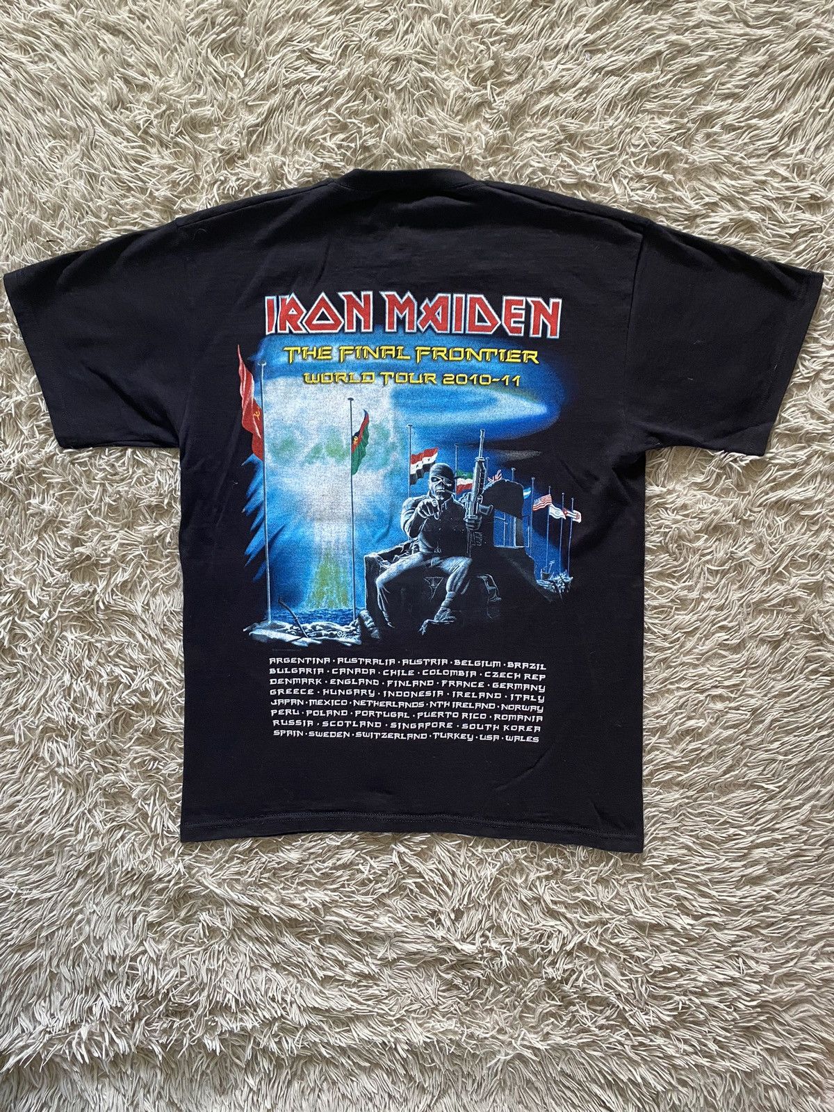 Iron Maiden The Final Frontier T Shirt | Grailed