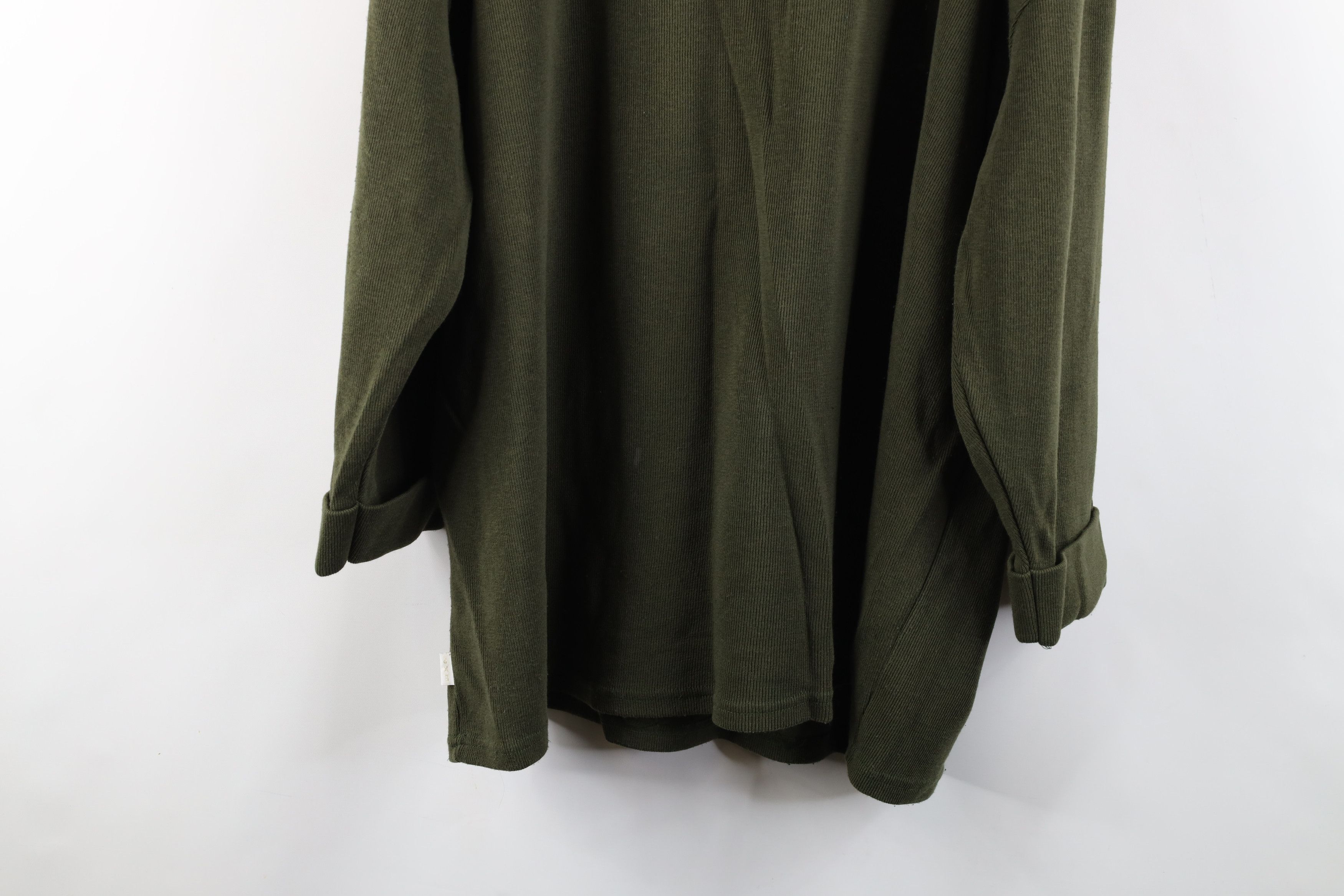 Express × Vintage Vintage 90s Express Thermal Ribbed Knit 3/4 Sleeve T-Shirt Size XL / US 12-14 / IT 48-50 - 10 Thumbnail