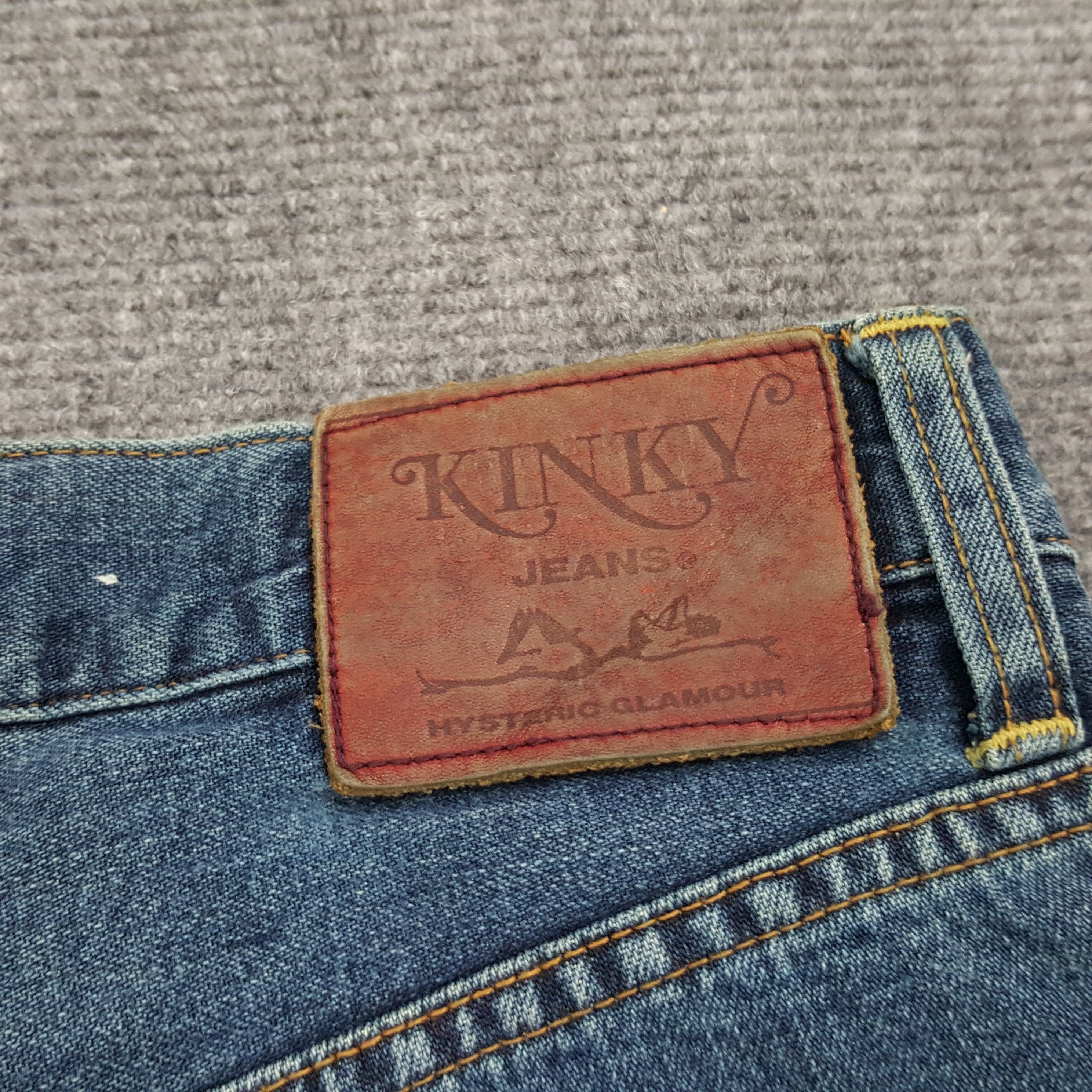 Hysteric Glamour × If Six Was Nine × Vintage Hysteric Glamour Japanese Brand Bootcut Denim Jeans Size US 27 - 15 Thumbnail