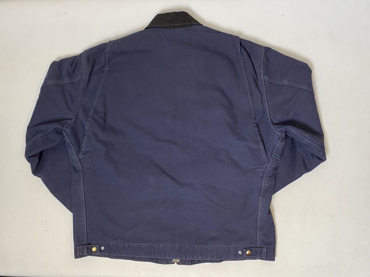 Carhartt Detroit Jacket Carhartt USA size XL J97 DPB blue used Size US XL / EU 56 / 4 - 2 Thumbnail