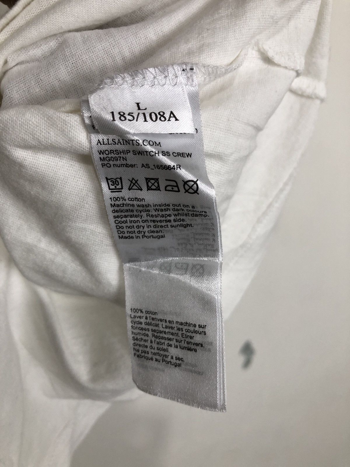 Allsaints Allsaints T-Shirt Size US L / EU 52-54 / 3 - 7 Thumbnail